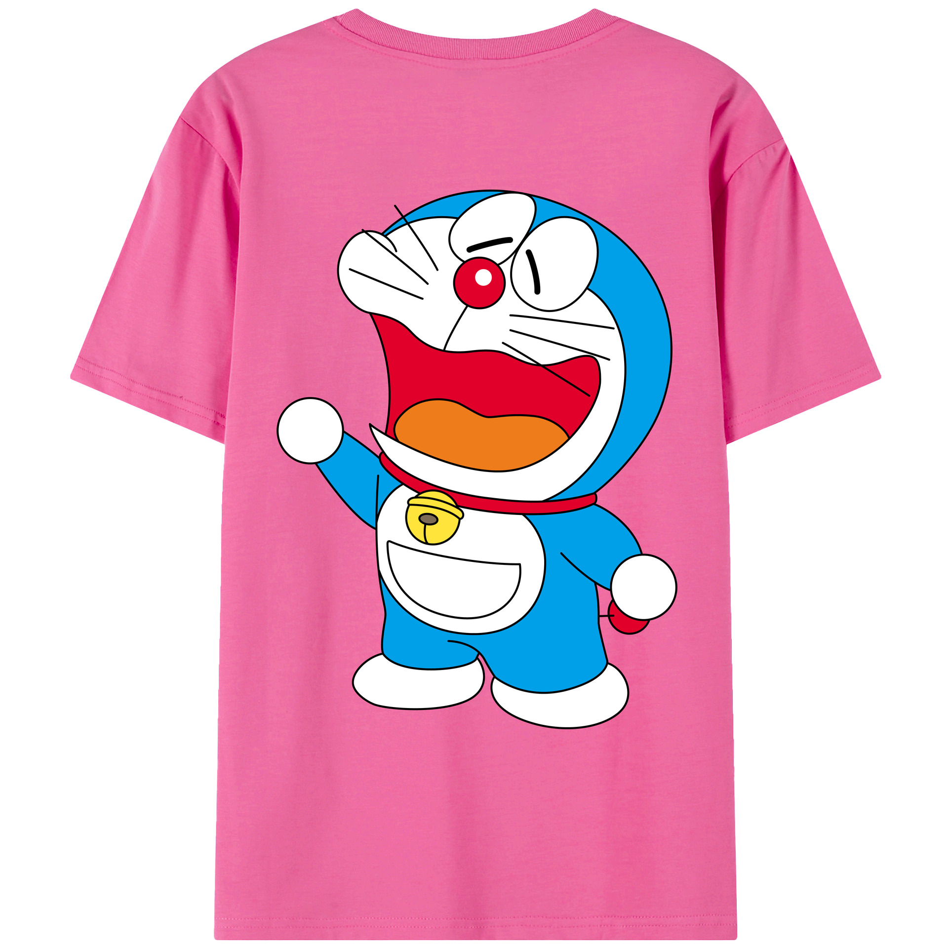 （画像用） ドラえもん Doraemon レディース半袖Tシャツ(バックプリント)